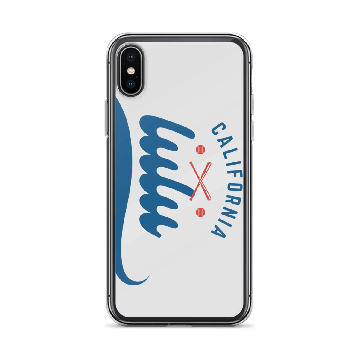Personalized LULU Phone Case with California Baseball Design