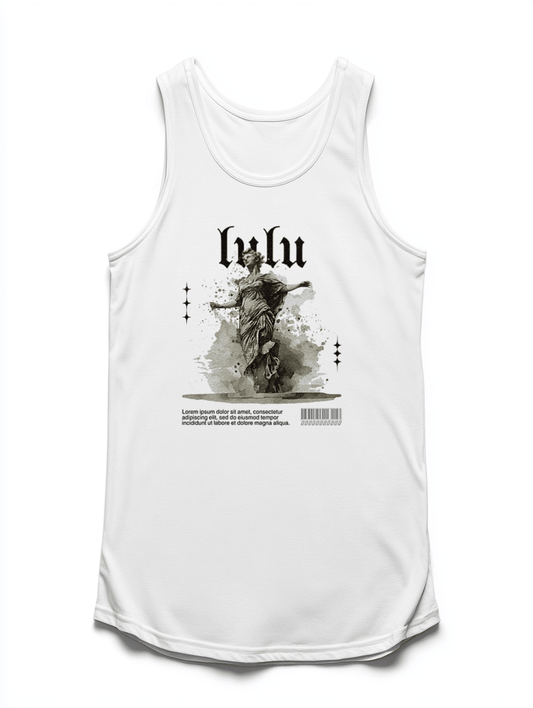 Personalized LULU Gothic Statue Tank Top