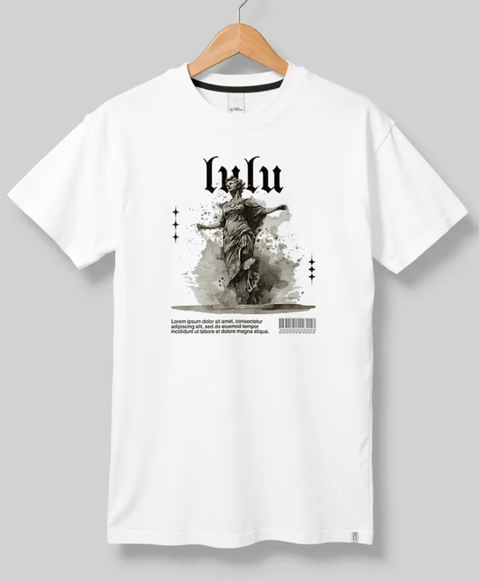Personalized LULU Classical Statue T-Shirt