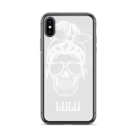 Personalized LULU Skull Phone Case