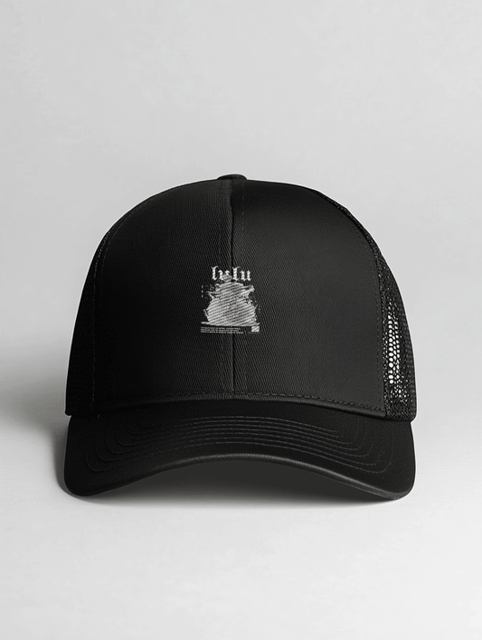 Personalized LULU Black Trucker Hat