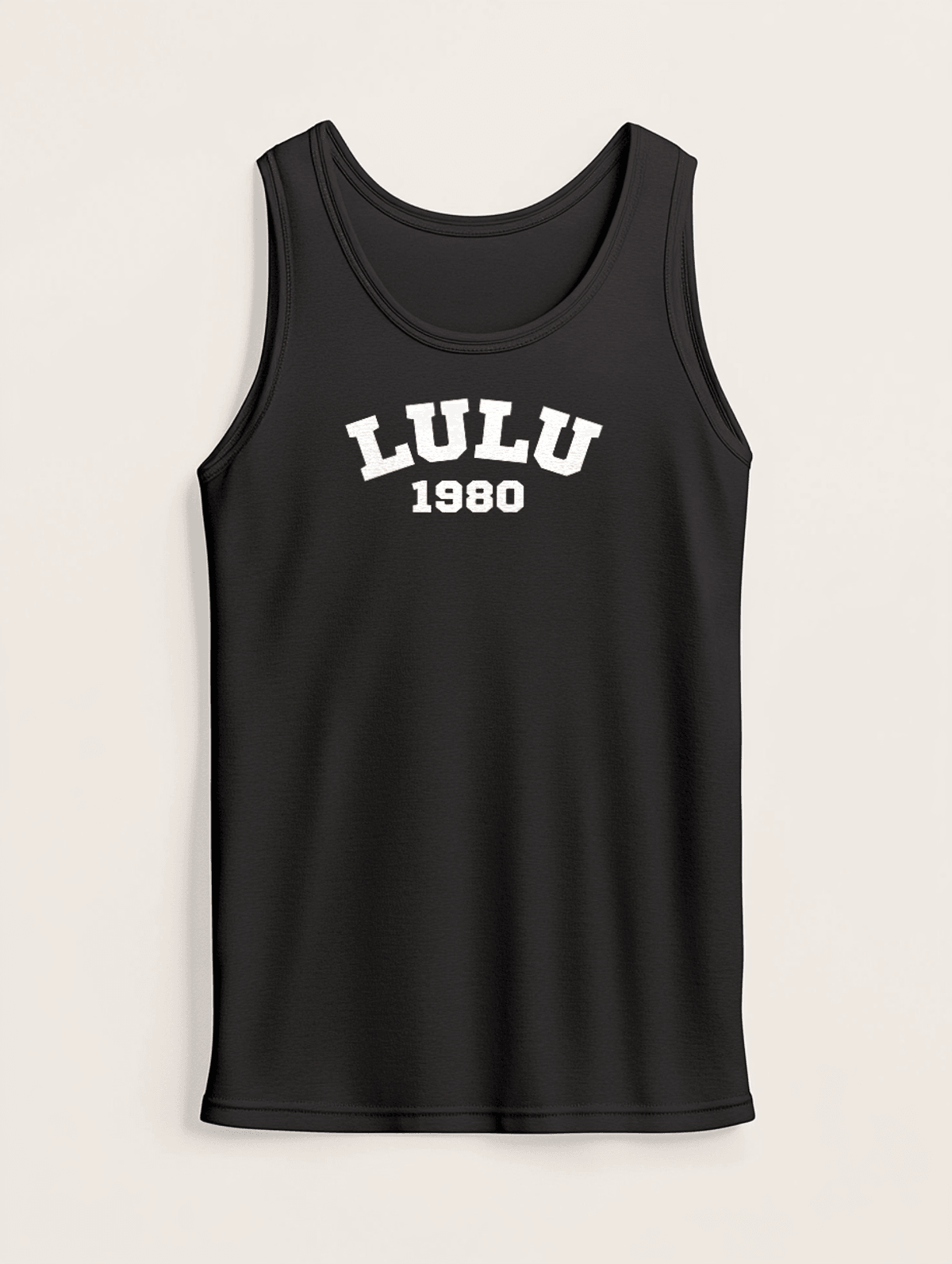 Personalized LULU 1980 Vintage Sport Tank Top