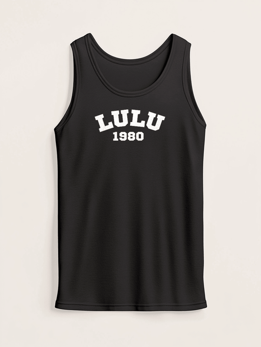 Personalized LULU 1980 Vintage Sport Tank Top