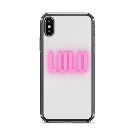 Personalized LULU Neon-Pink Phone Case