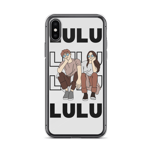Personalized LULU Clear Phone Case