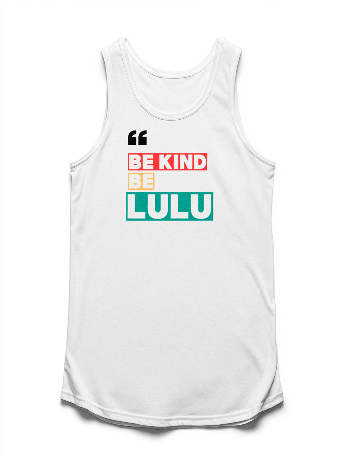 Personalized LULU Be Kind Tank Top