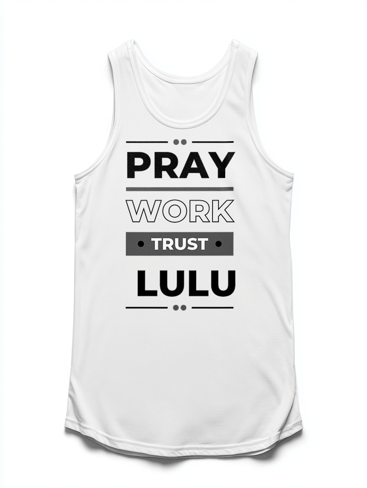 Personalized LULU Bold Statement Tank Top