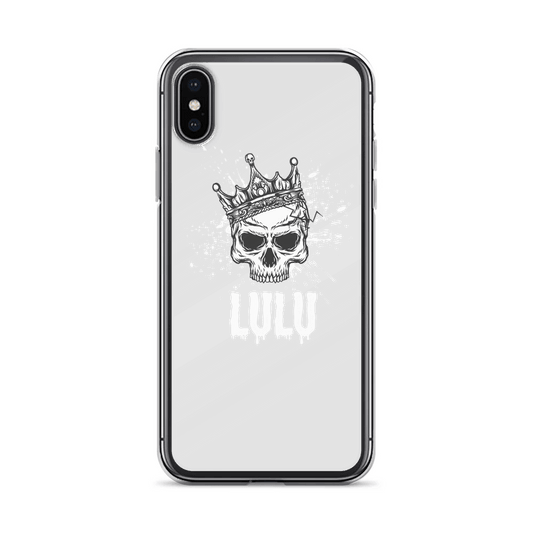 Personalized LULU Crowned Skull Phone Case