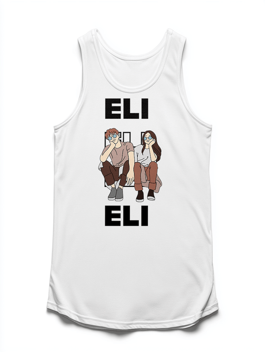 Personalized ELI Relaxed Vibe Tank Top