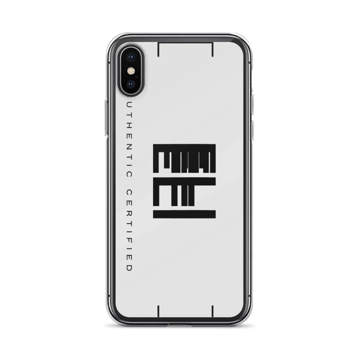 Personalized ELI Clear Phone Case with Modern Design