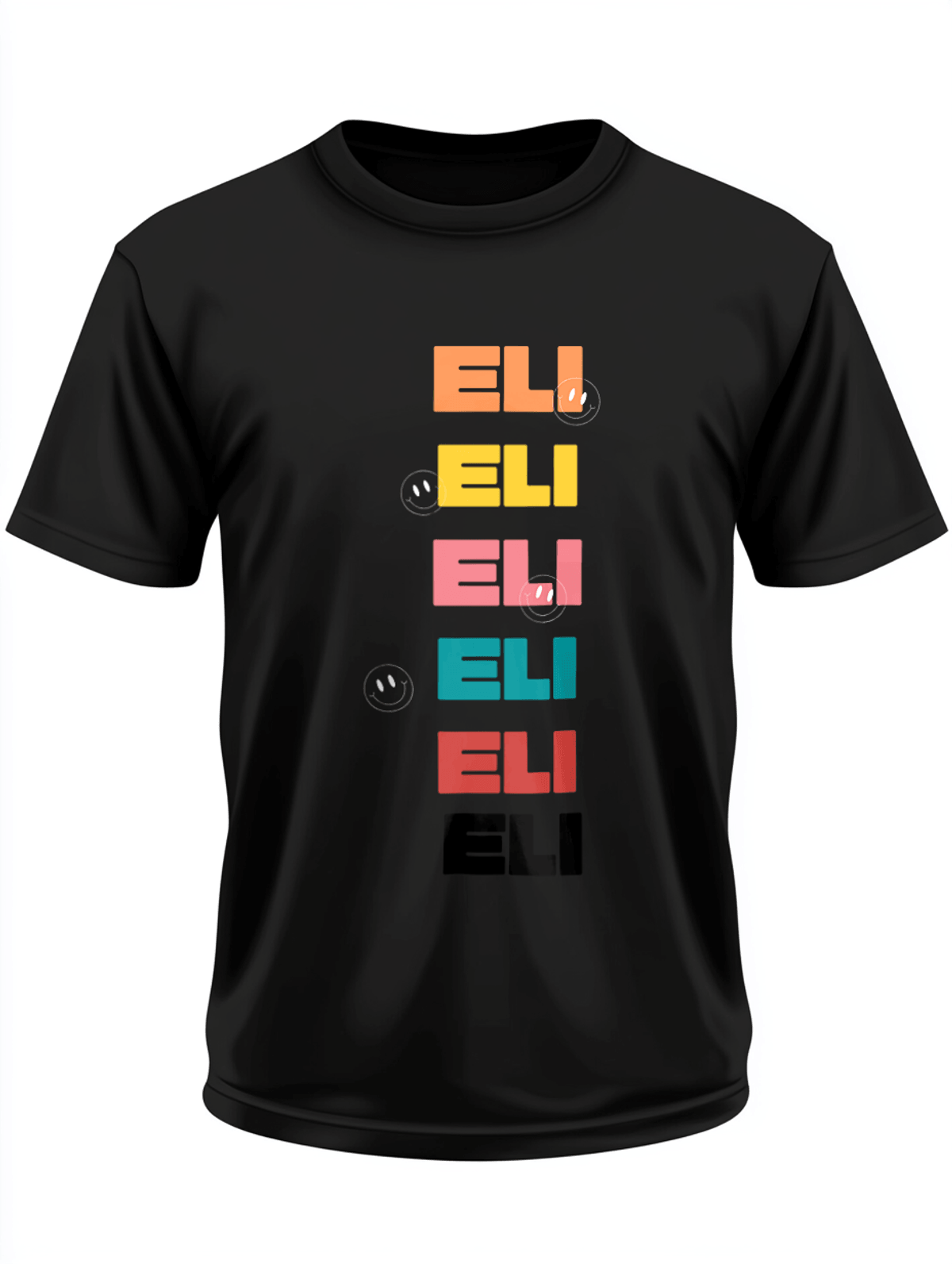 Personalized ELI Retro Pop T-Shirt