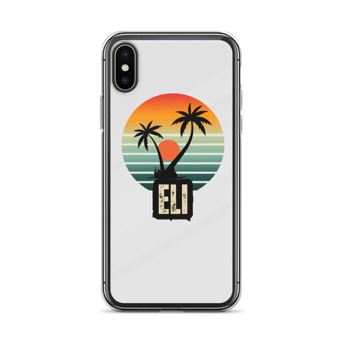 Personalized ELI Retro Sunset Phone Case
