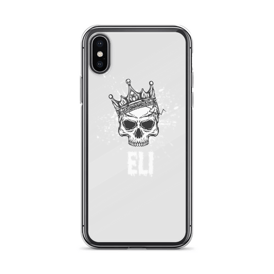 Personalized ELI Crowned Skull Phone Case