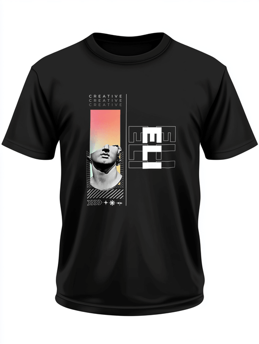 Personalized ELI T-Shirt with Artistic Design