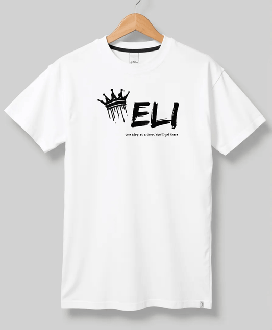 Personalized ELI T-Shirt with Crown Design