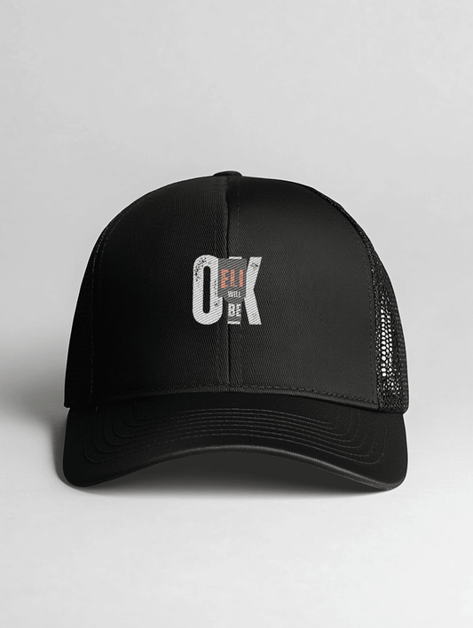 Personalized ELI Black Trucker Hat