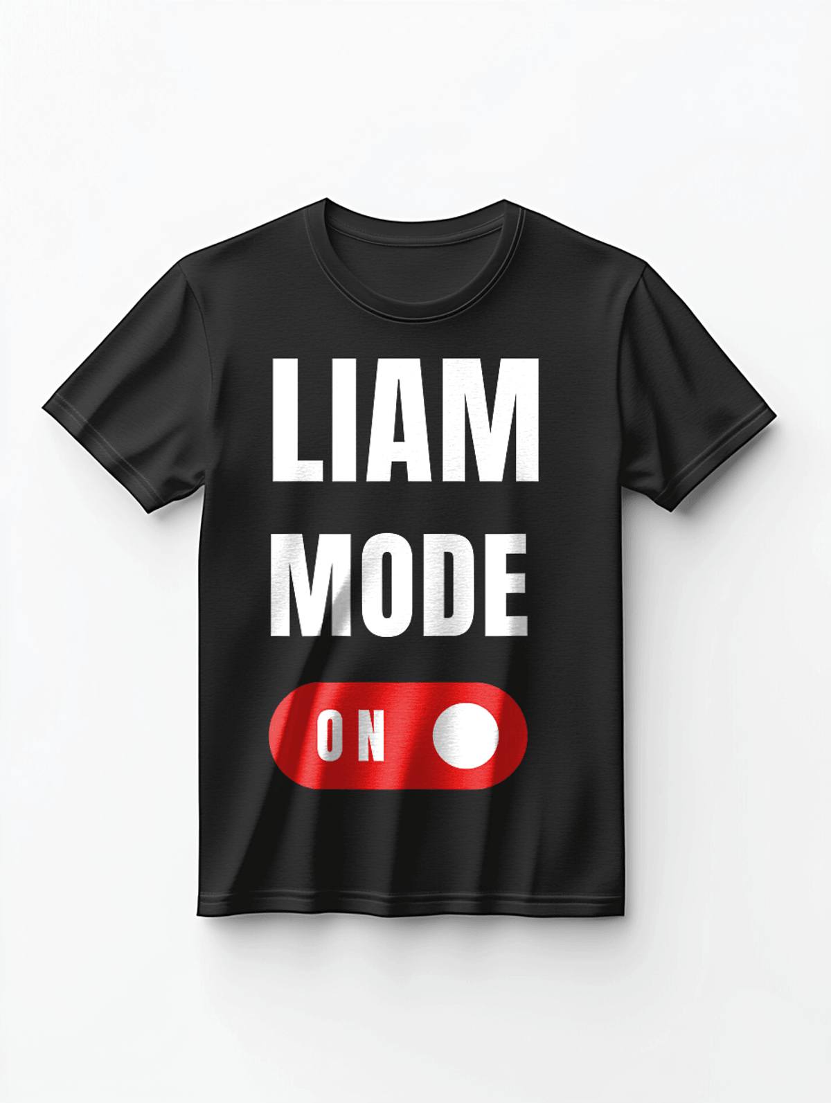Personalized LIAM T-Shirt with Bold Statement Design