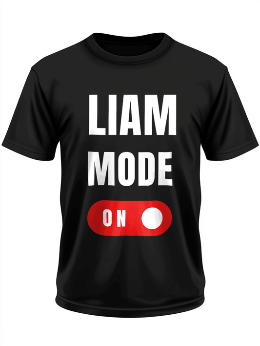 Personalized LIAM Mode T-Shirt
