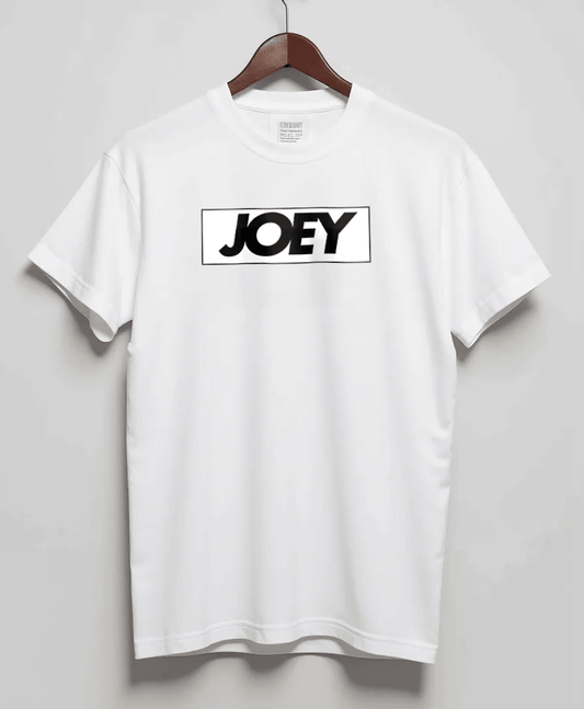 Personalized JOEY Bold Lettering T-Shirt