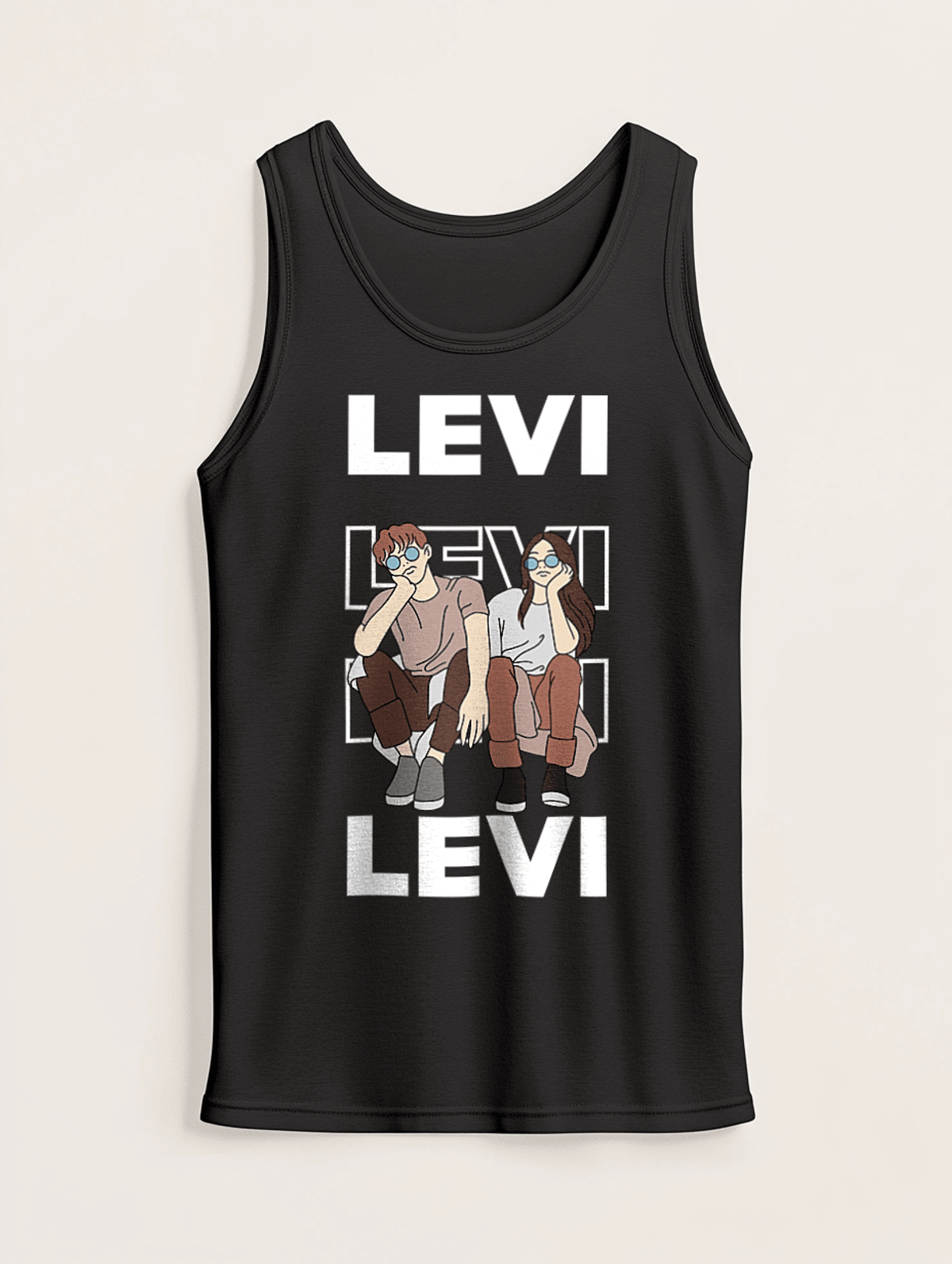 Personalized LEVI Tank Top