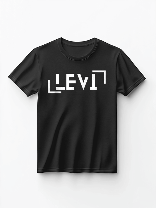 Personalized LEVI Geometric T-Shirt