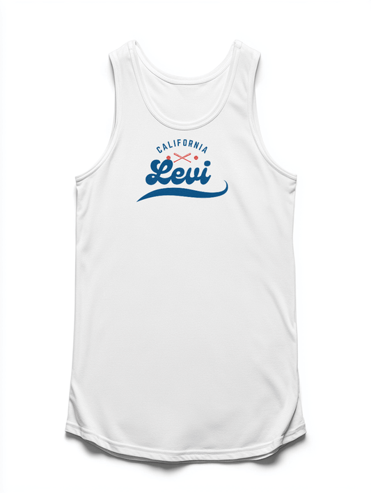 Personalized LEVI Coastal Charm Tank Top
