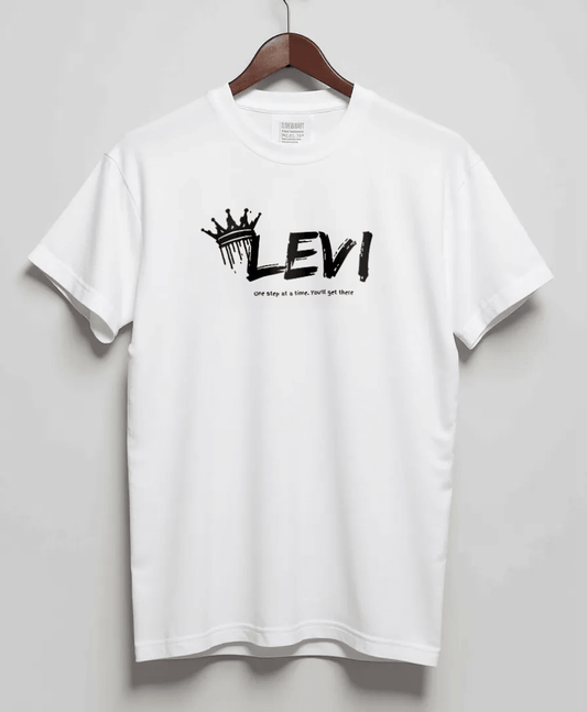 Personalized LEVI Bold Statement Tee