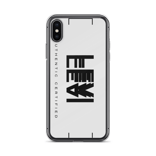 Personalized LEVI Clear Phone Case with Modern Design
