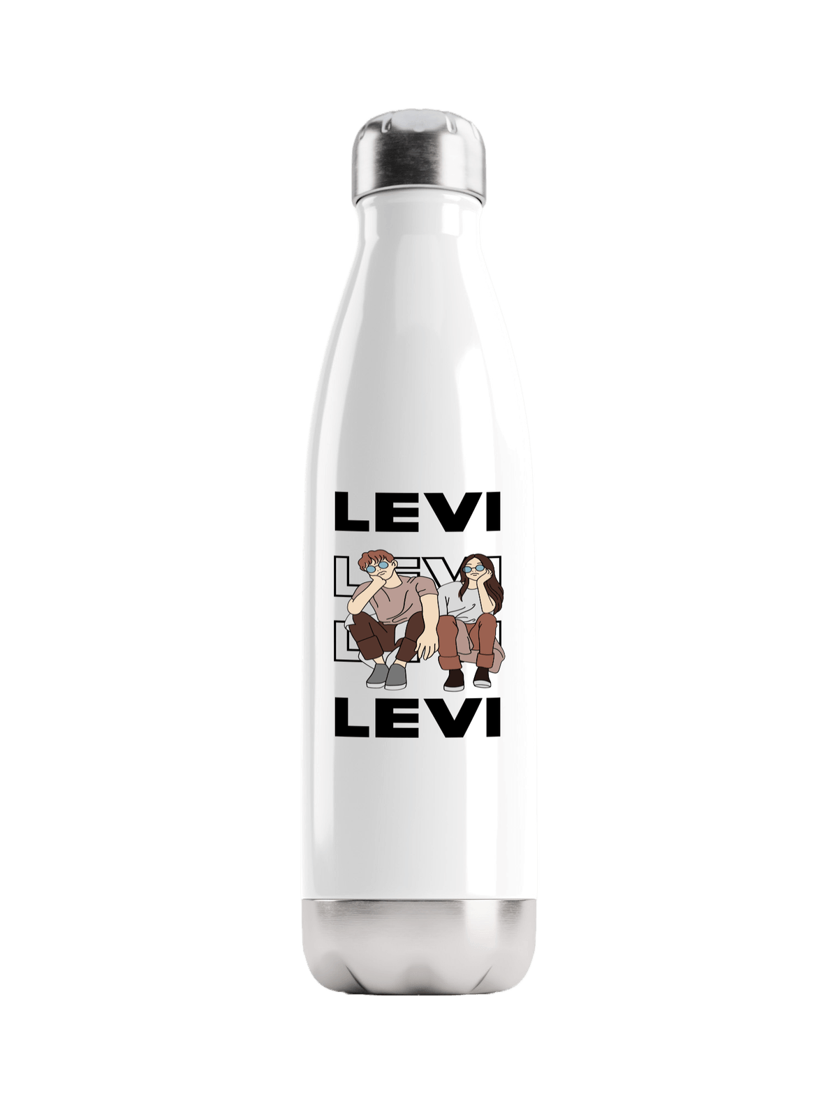 Personalized LEVI Water Bottle
