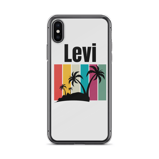 Personalized LEVI Retro Island Phone Case