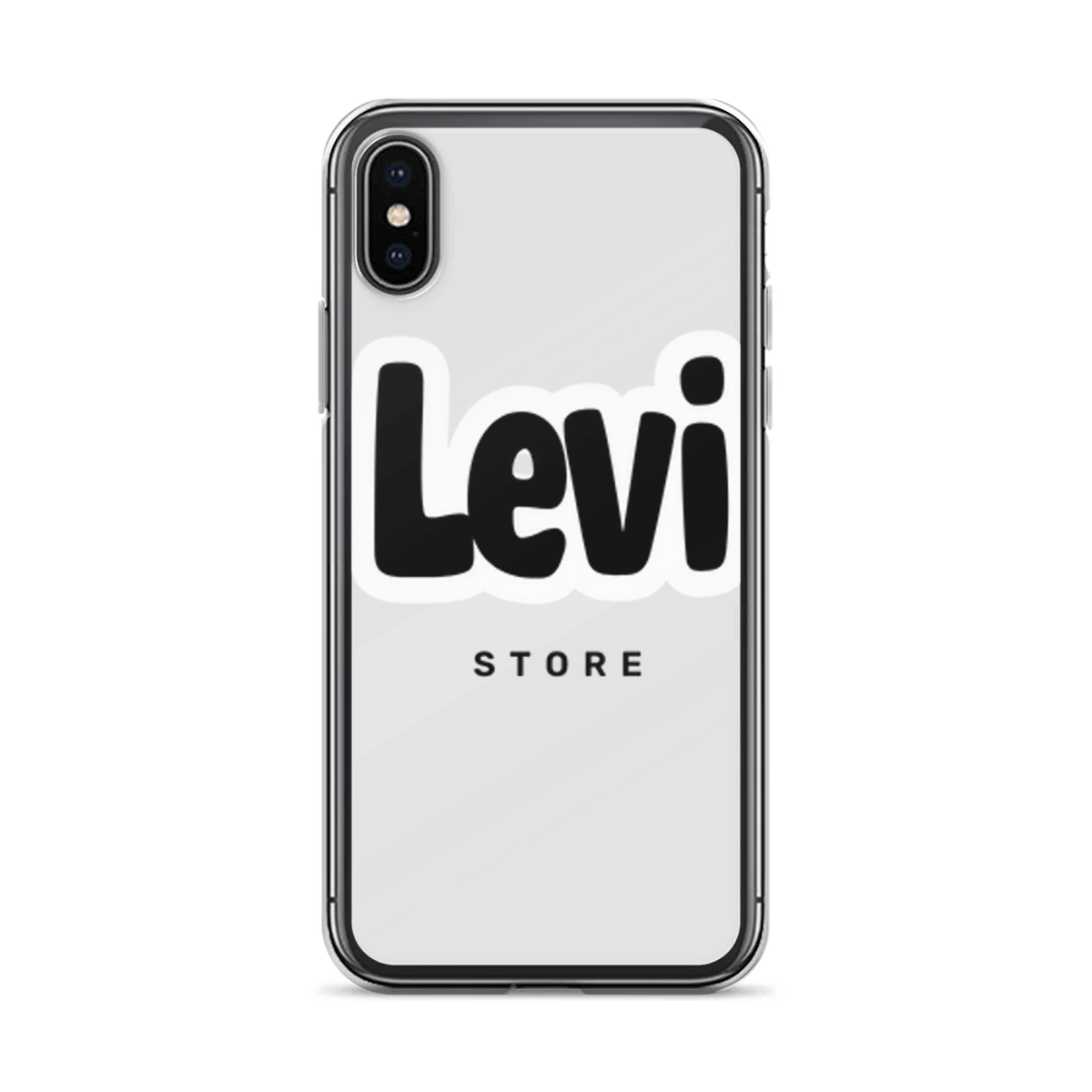 Personalized LEVI Clear Phone Case