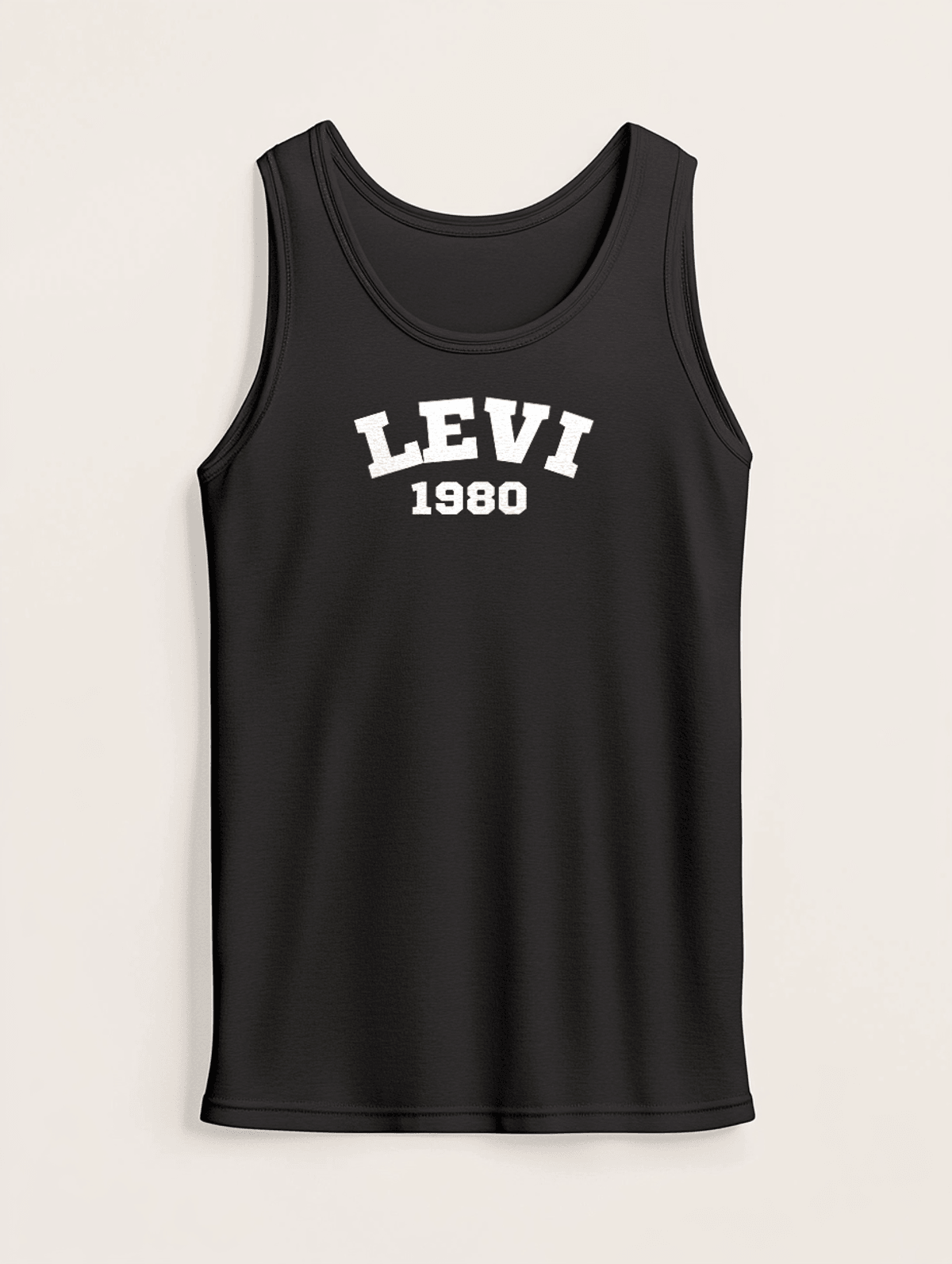 Personalized LEVI 1980 Vintage Sport Tank Top