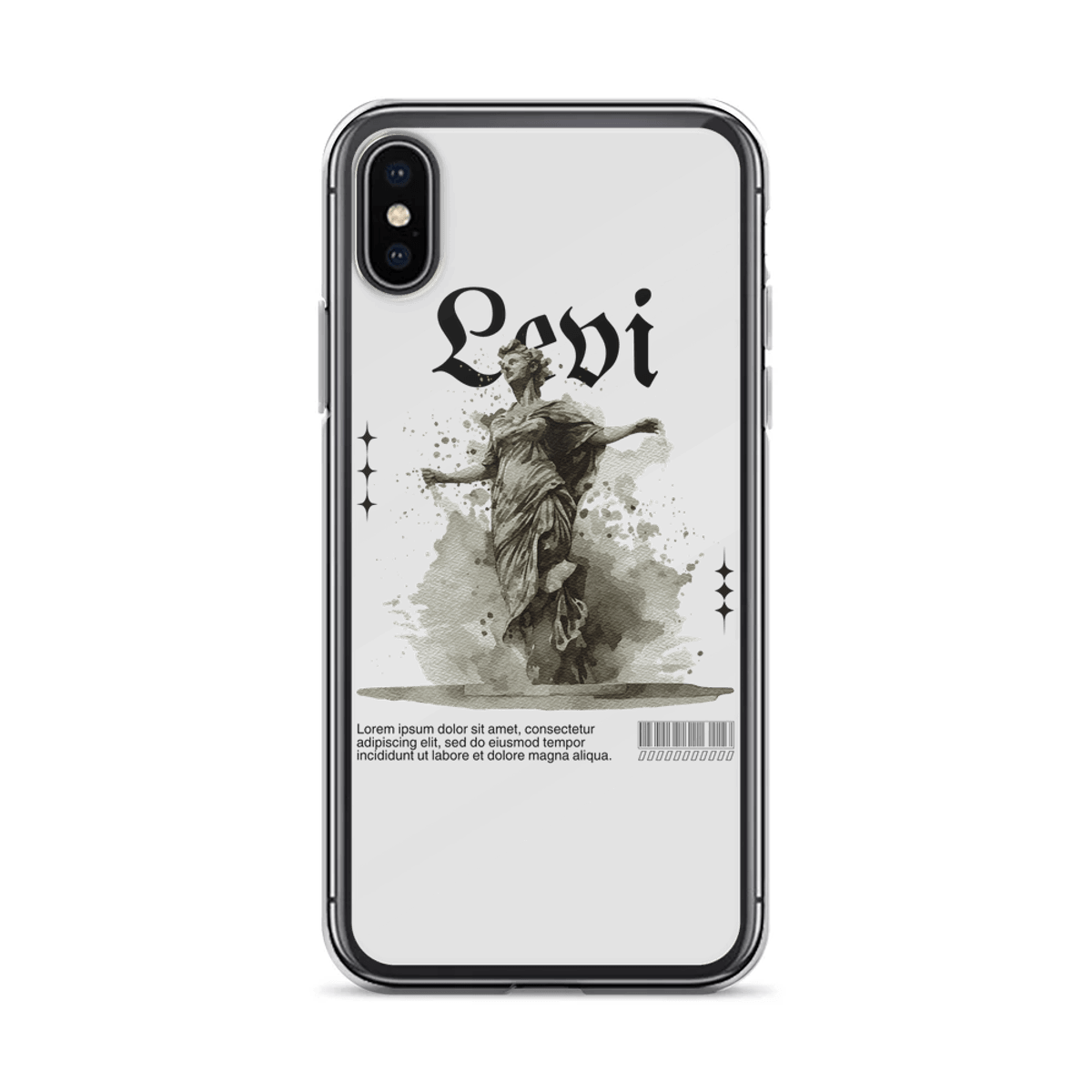 Personalized LEVI Classical Statue Phone Case