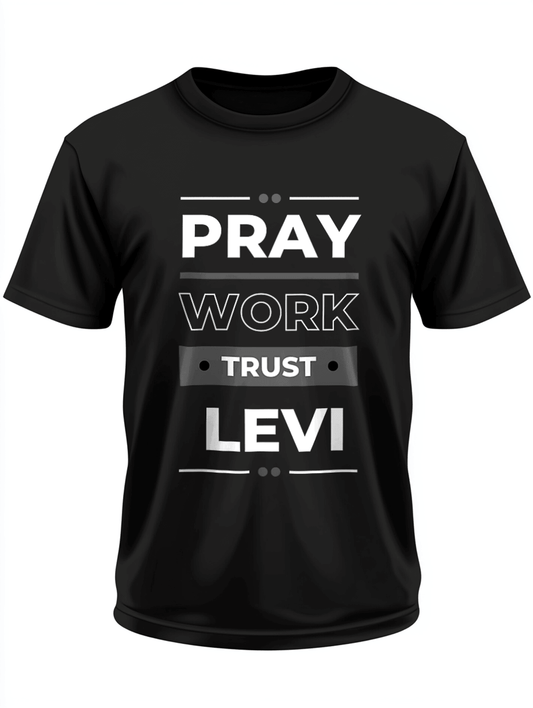 Personalized LEVI Motivational T-Shirt