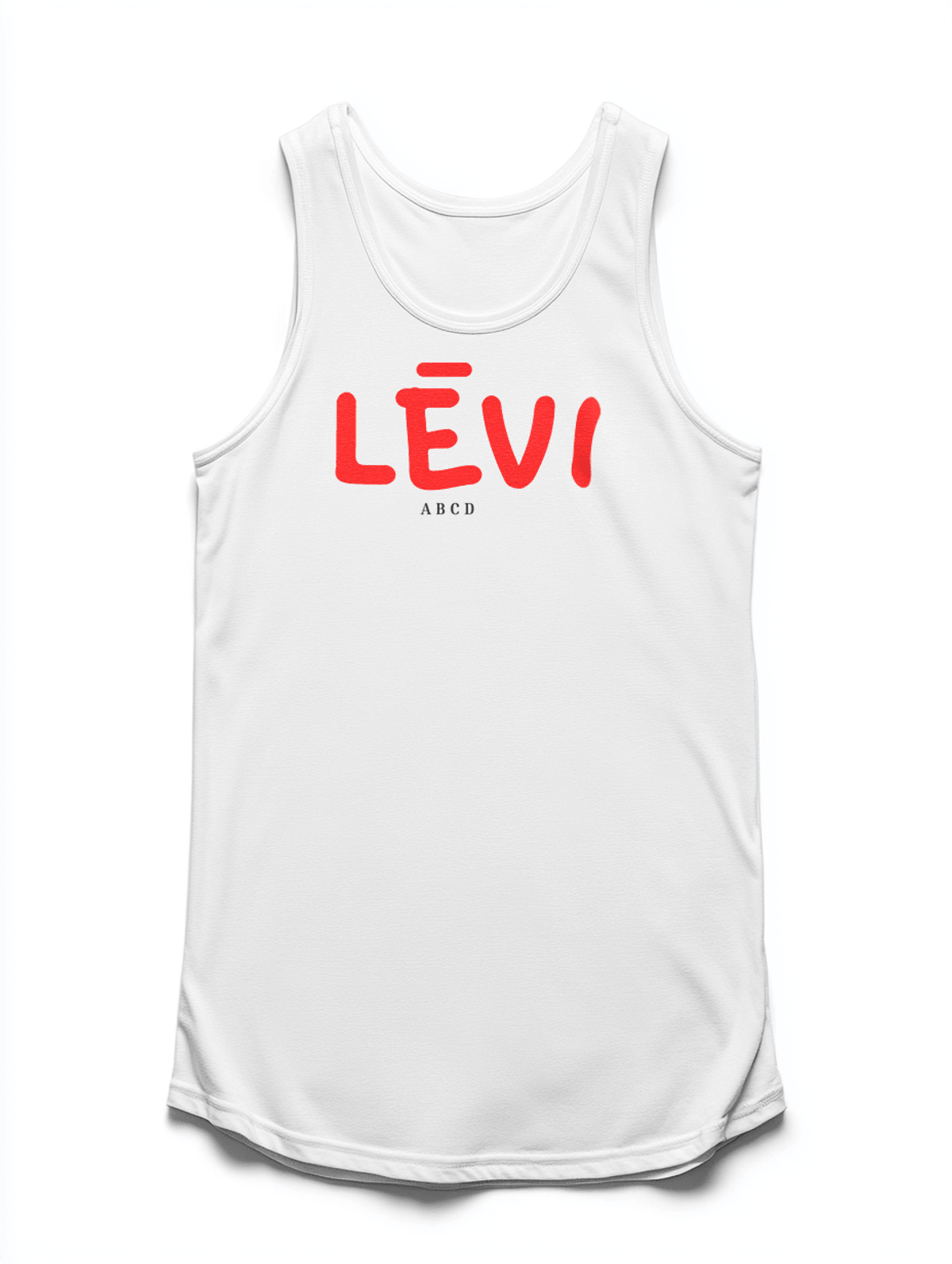 Personalized LEVI Bold Statement Tank Top