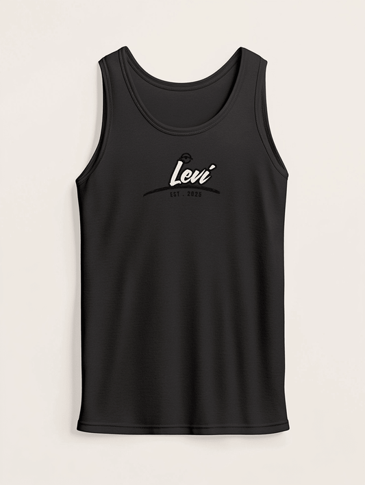 Personalized LEVI Vintage Tank Top