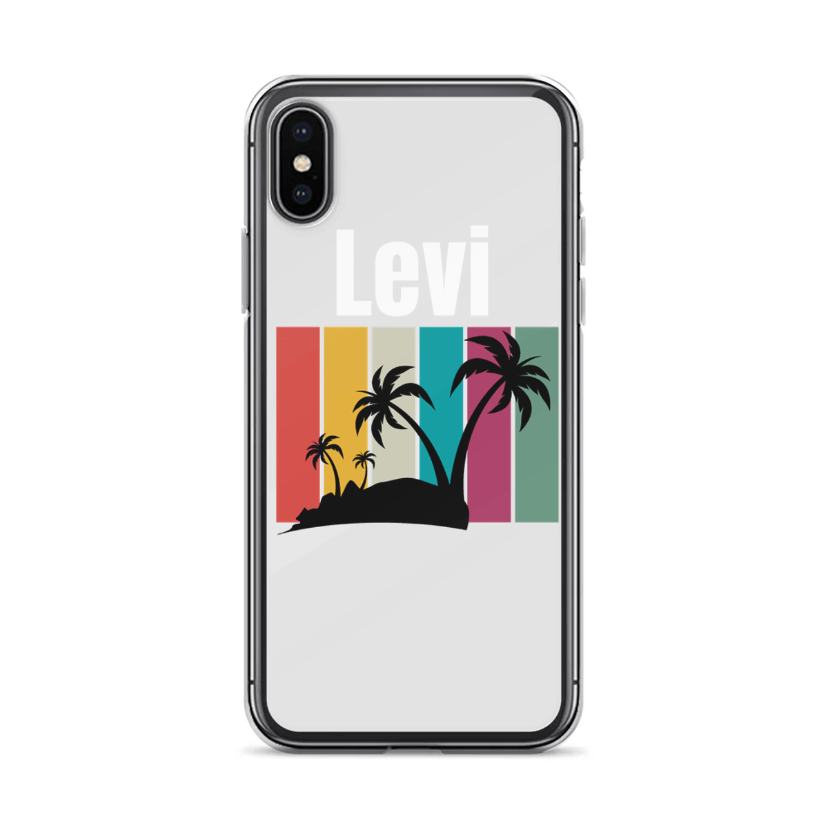 Personalized LEVI Tropical Retro Phone Case