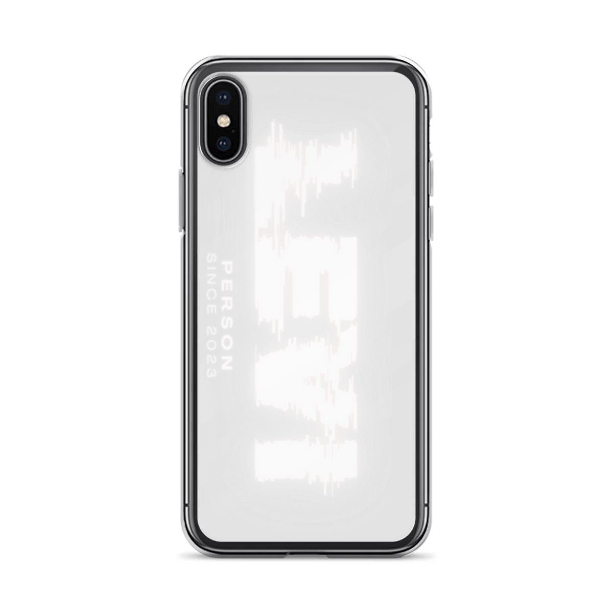 Personalized LEVI Neon Glitch Phone Case