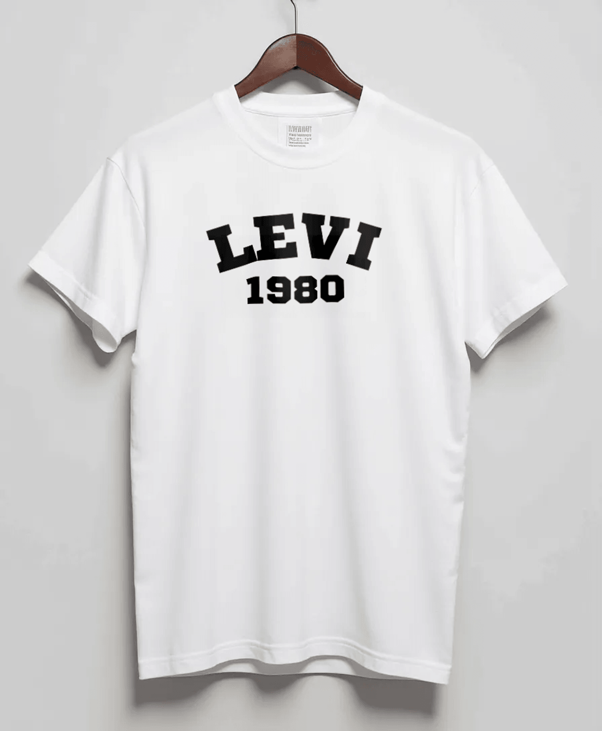 Personalized LEVI Varsity T-Shirt