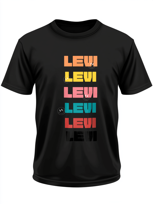 Personalized LEVI Retro Pop T-Shirt
