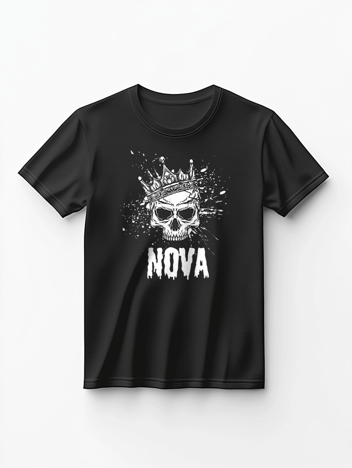 Personalized NOVA Skull T-shirt