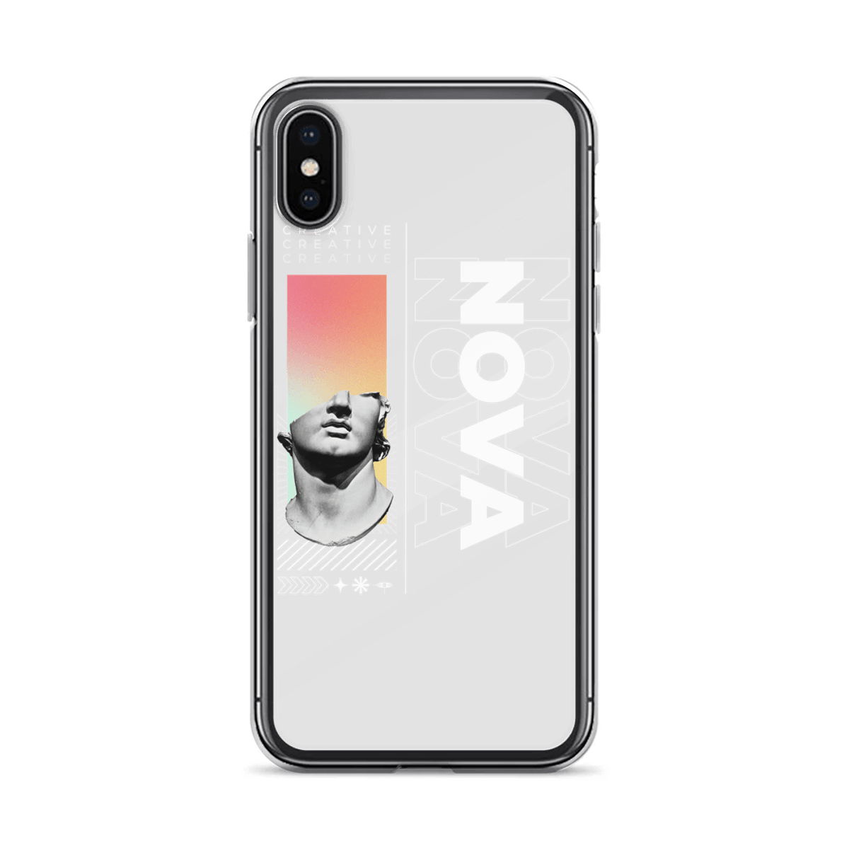 Personalized NOVA Clear Phone Case
