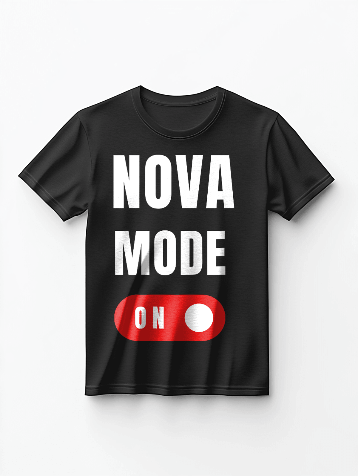Personalized NOVA T-Shirt with Bold Statement Design