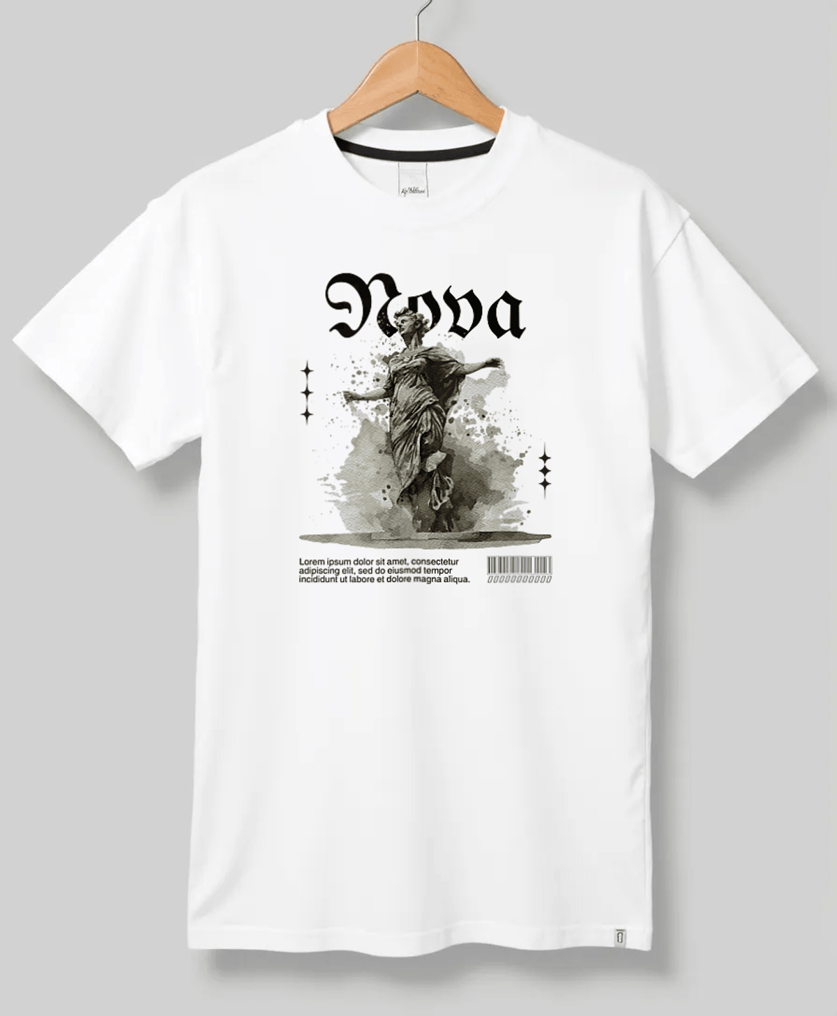Personalized NOVA Classical Statue T-Shirt