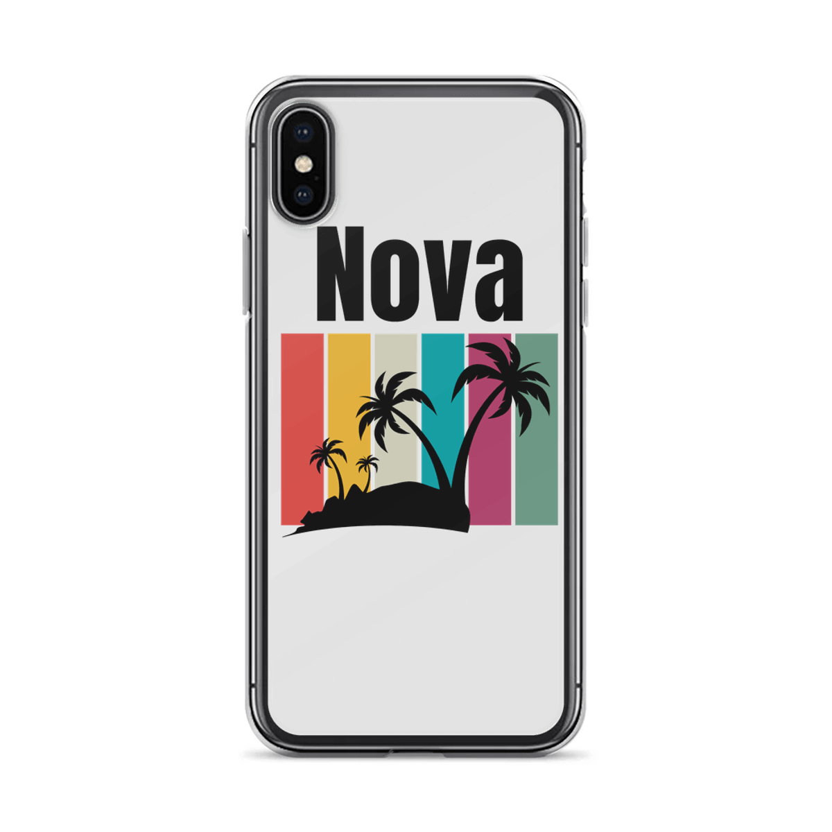 Personalized NOVA Retro Island Phone Case