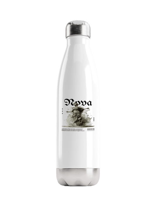 Personalized NOVA Water Bottle with Classical Illustration