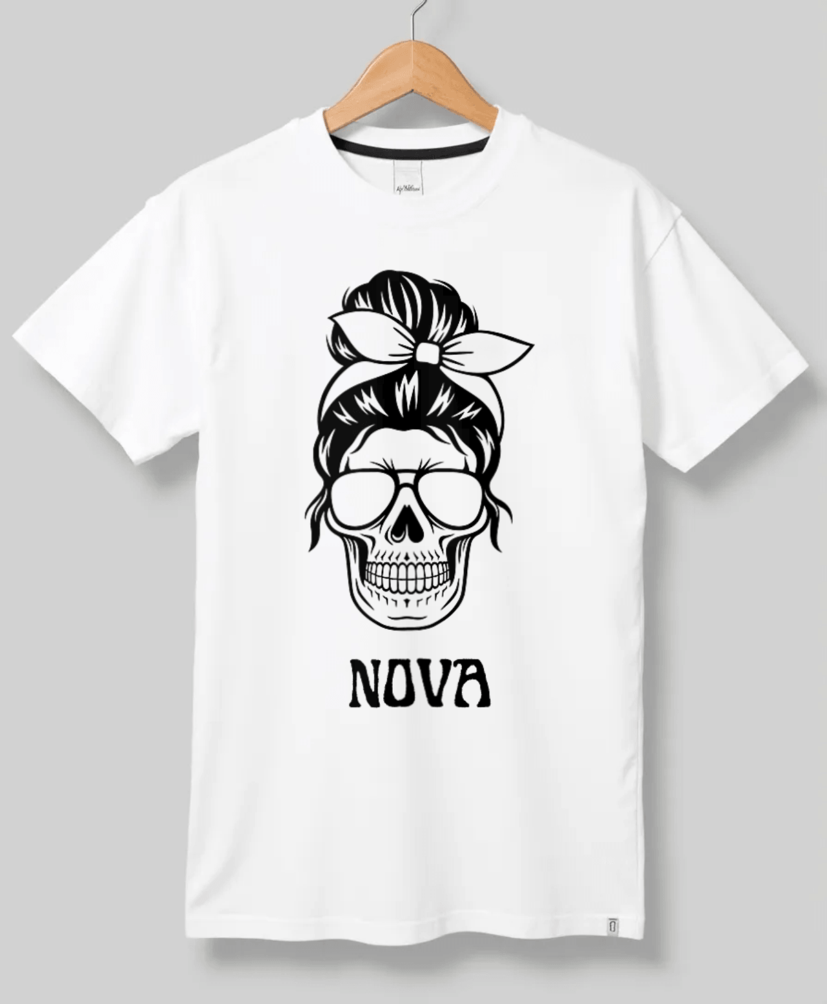 Personalized NOVA Skull T-Shirt