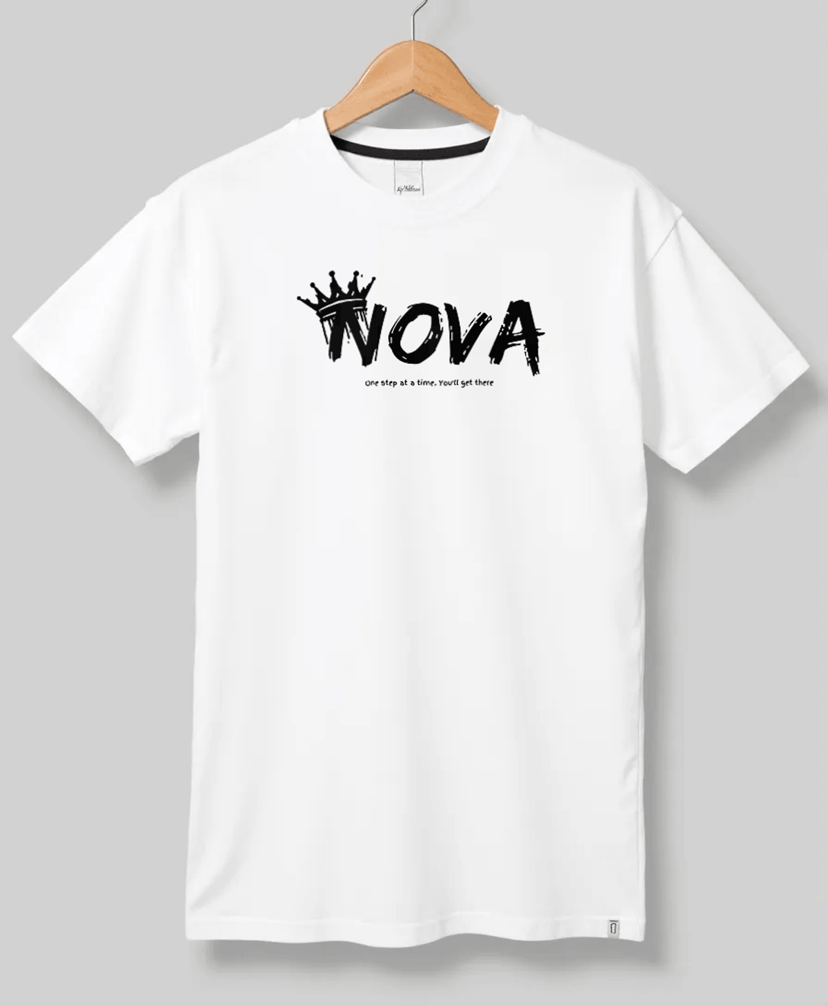 Personalized NOVA T-Shirt with Crown Design