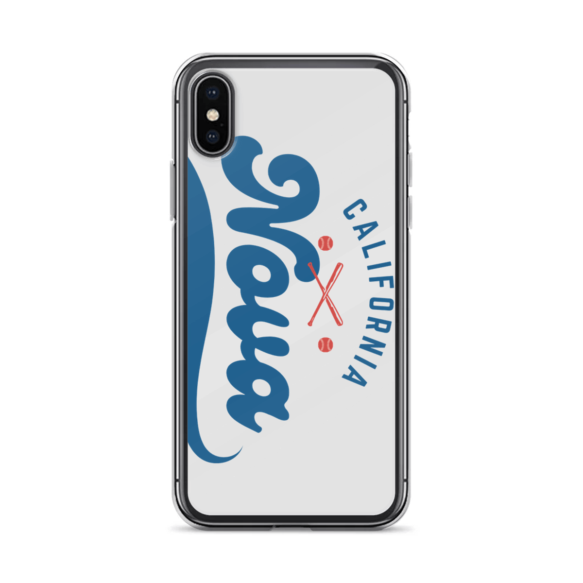 Personalized NOVA Phone Case with California Baseball Design
