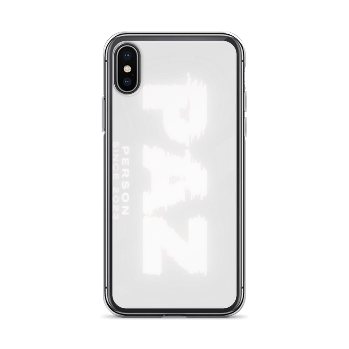 Personalized PAZ Neon Glitch Phone Case